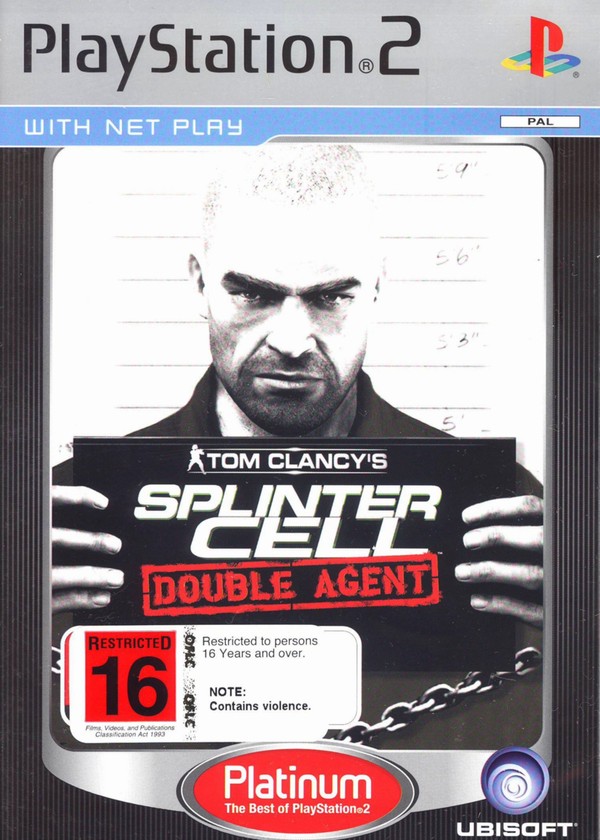 Tom Clancy's Splinter Cell: Double Agent (Platinum) on PS2