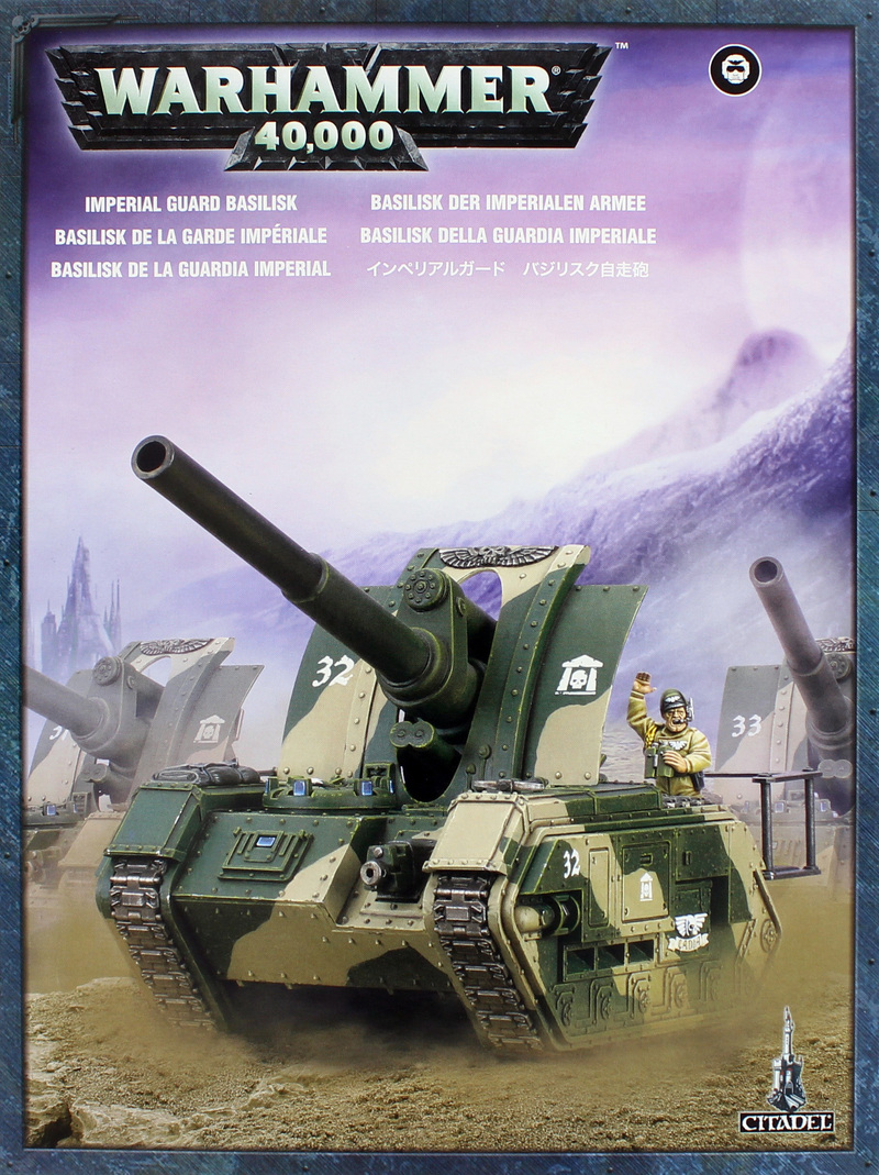 Warhammer 40,000 Imperial Guard Basilisk at Mighty Ape NZ