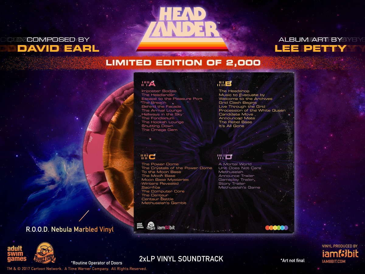 Headlander Soundtrack (2LP) on Vinyl by David Earl