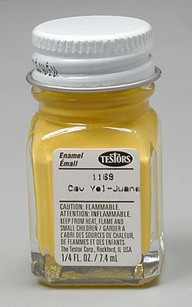 Testors: Enamel Paint - Flat Yellow image