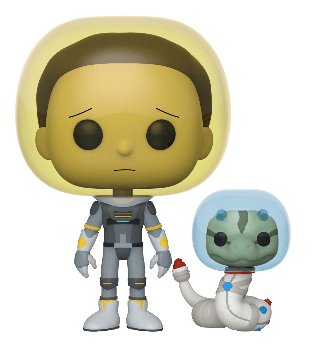 Rick & Morty: Space Suit Morty (with Snake) - Pop! Vinyl Figure image