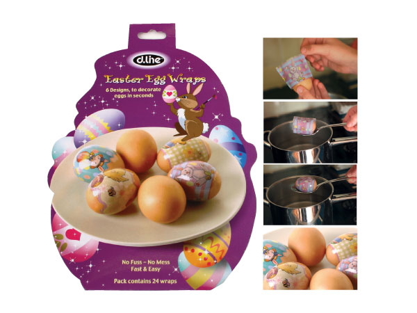 Easter Egg Wraps - Set of 24