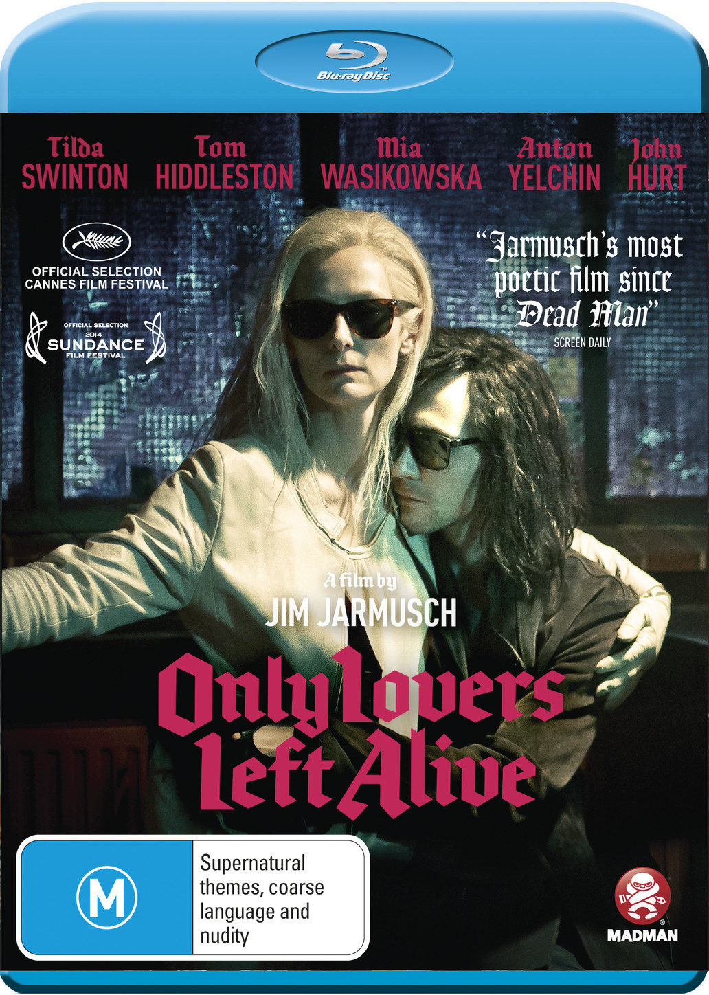 Only Lovers Left Alive on Blu-ray