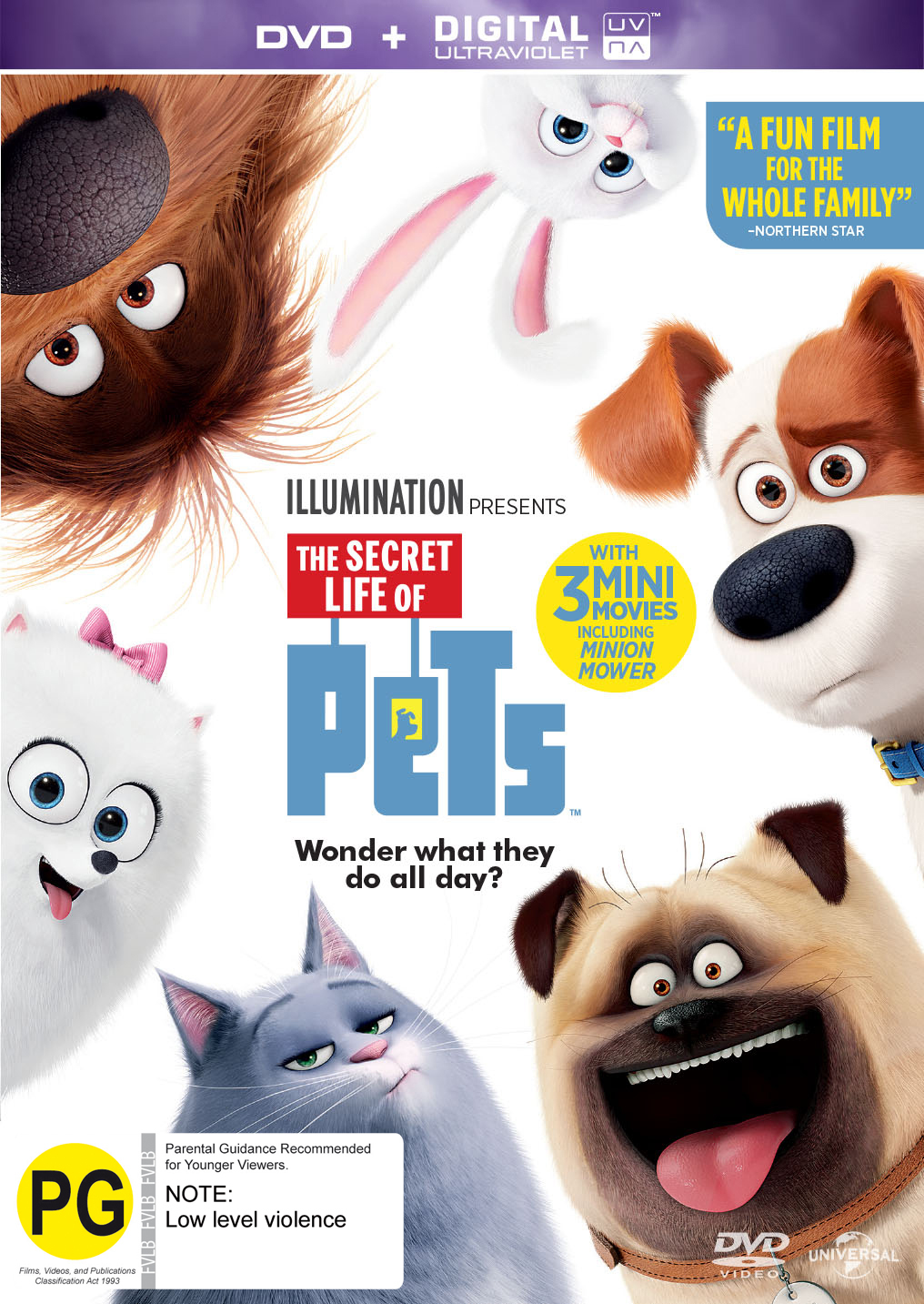 The Secret Life Of Pets on DVD image