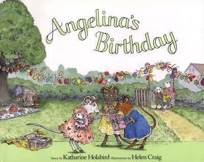 Angelina's Birthday on Hardback by Katharine Holabird