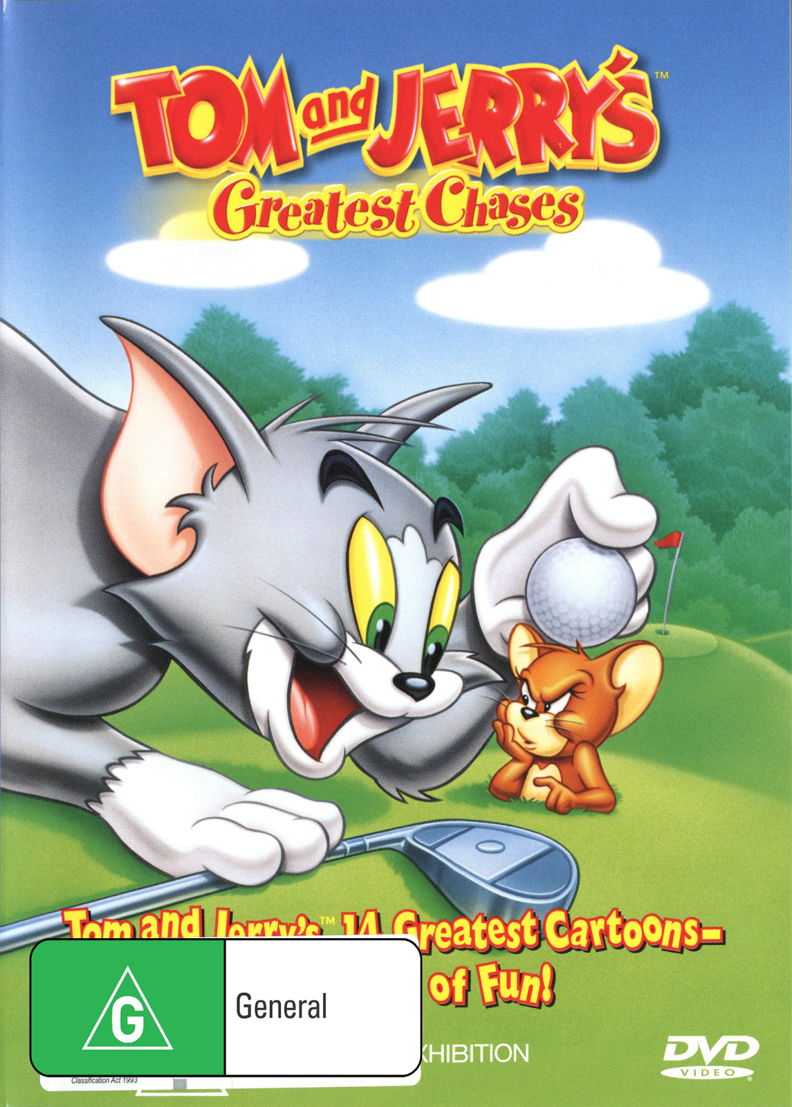 Tom and Jerry's Greatest Chases on DVD image