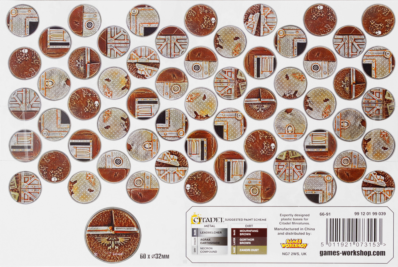 Sector Imperialis 32mm Round Bases image