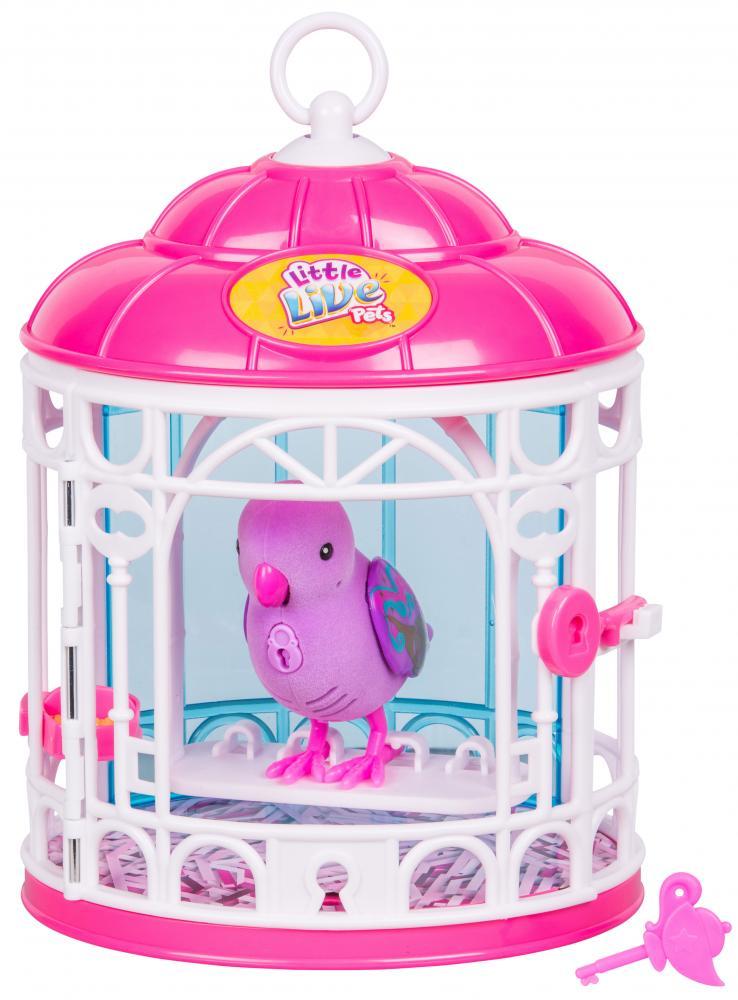 Little Live Pets: Secret Songbirds Bird Cage - Teenie Genie