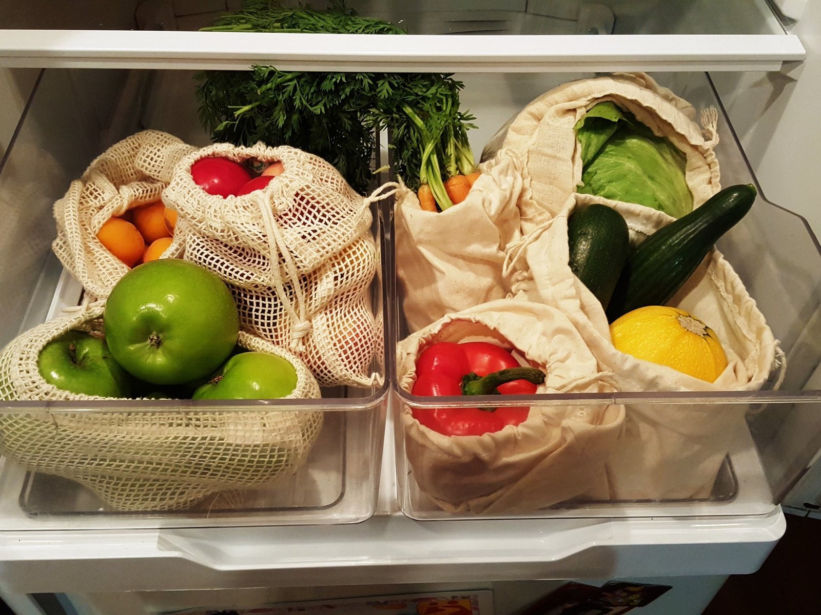 Large 4-Pack Reusable Produce Bags