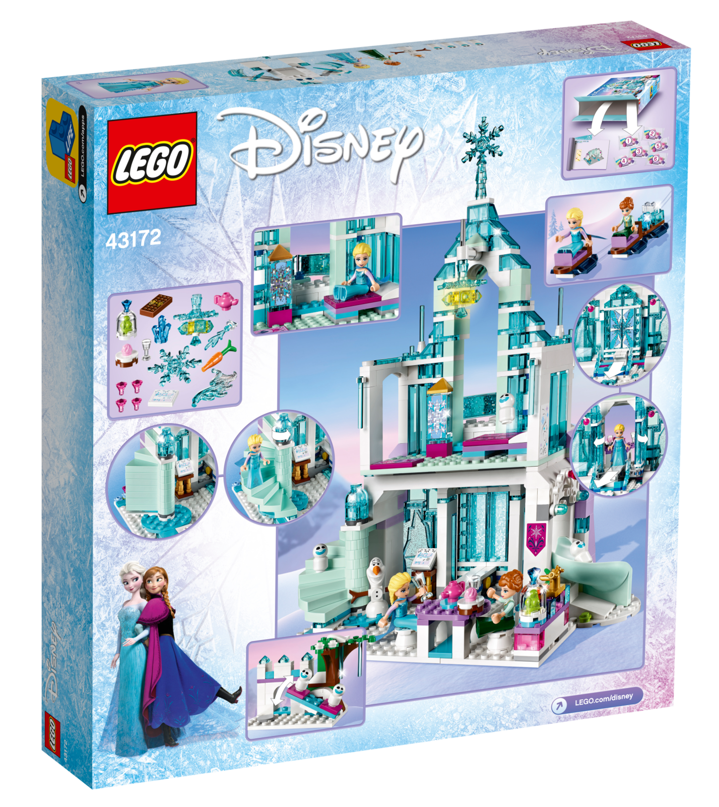 LEGO Disney - Elsa's Magical Ice Palace (43172) image