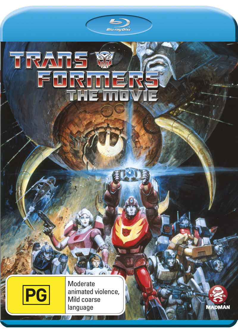 Transformers - The Animated Movie on Blu-ray