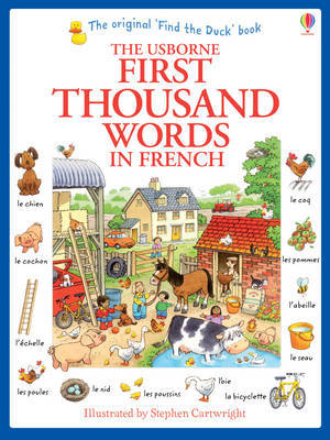 First Thousand Words in French by Heather Amery image