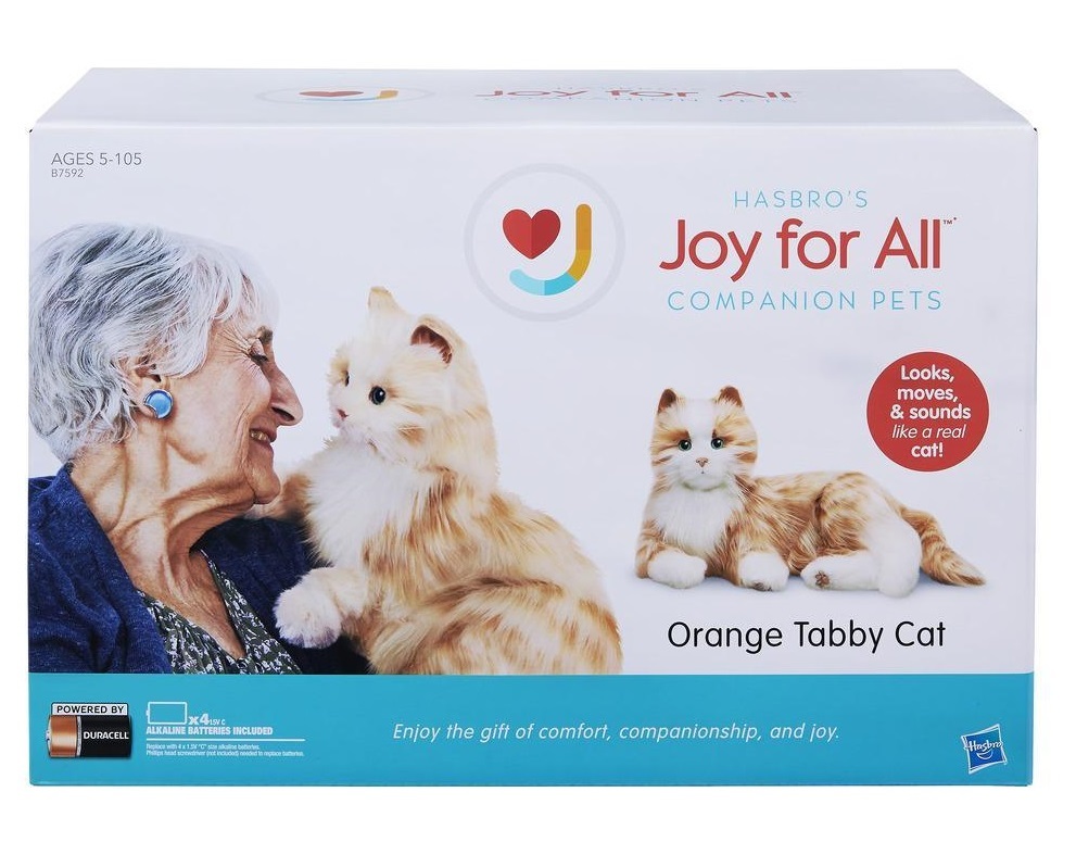 Joy For All: Companion Pets - Orange Tabby Cat