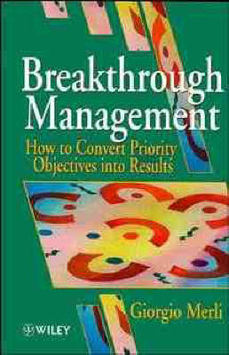 Breakthrough Management on Hardback by Giorgio Merli