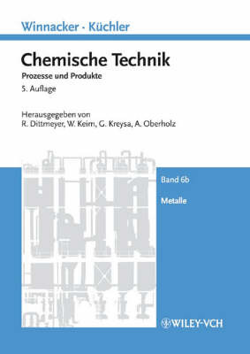 Winnacker-Kuchler: Chemische Technik by Roland Dittmeyer image