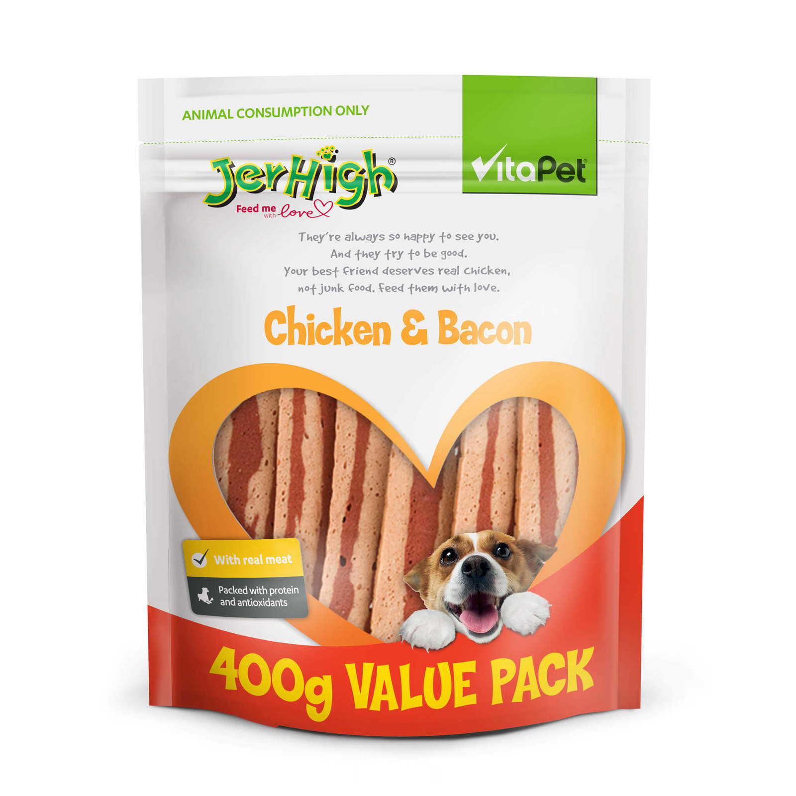 Vitapet: Jerhigh Chicken & Bacon (400g) image