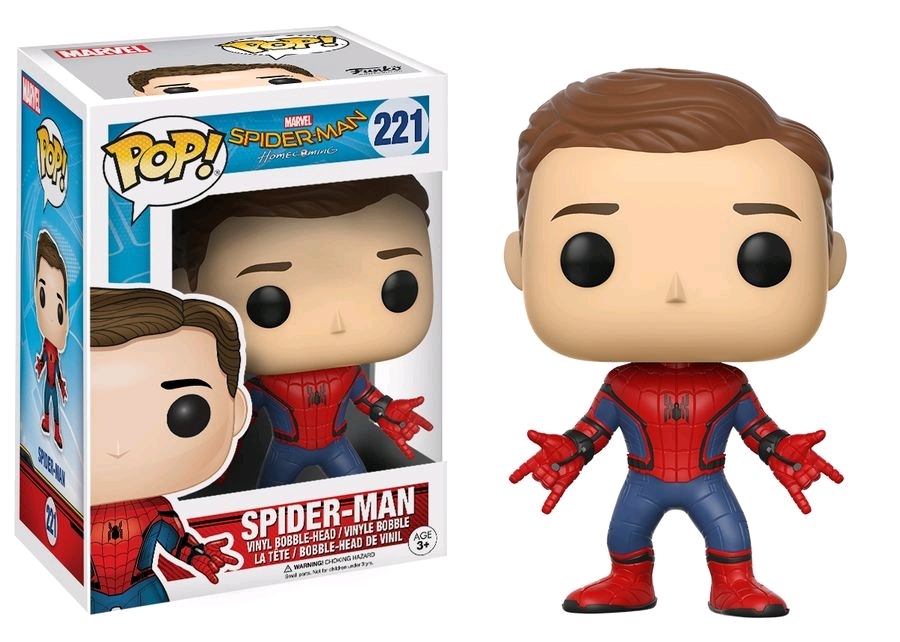 Spider-Man: Homecoming - Spider-Man (Unmasked) Pop! Vinyl Figure image