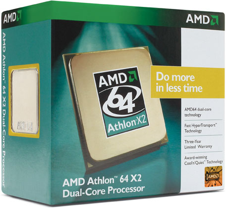 AMD Athlon 64 X2 5000+ Dual Core 64Bit SKT AM2 2000MHZ Hyper Transport image