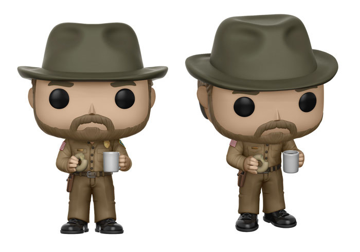 Stranger Things - Hopper with Donut Pop! Vinyl Figure (with a chance for a Chase version!) image
