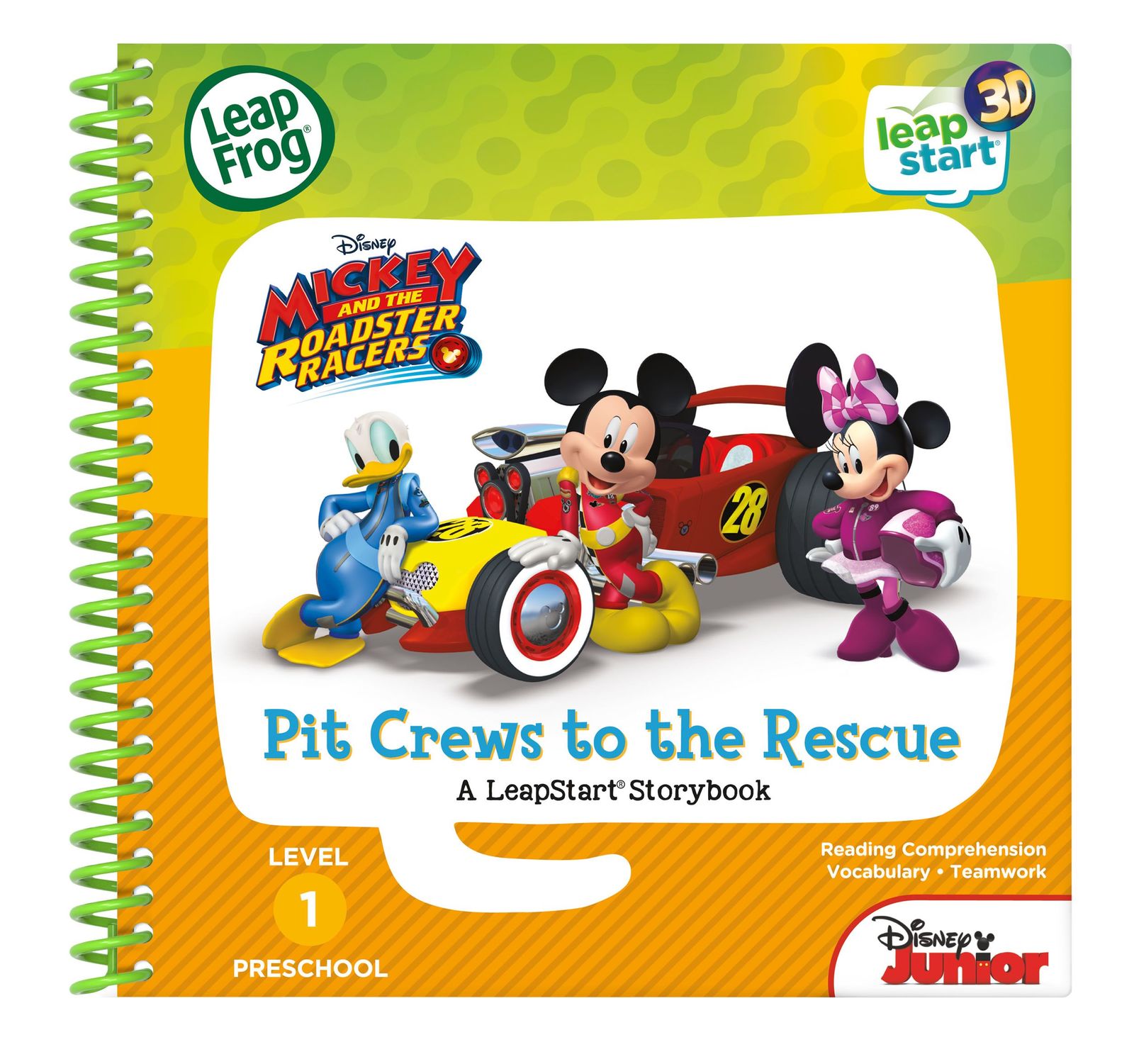 Leapstart 3D: Mickey & The Roadster Racers - Pit Crews to The Rescue image