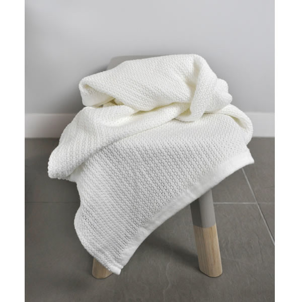 Ecosprout: Organic Cotton Cellular Blanket (Bassinet) image