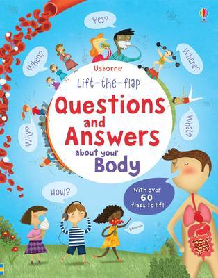Lift the Flap Questions and Answers about your Body by Katie Daynes image