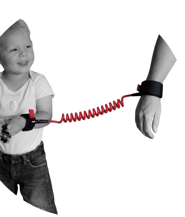 Moose Baby: Noose Toddler Safety Harness - Red