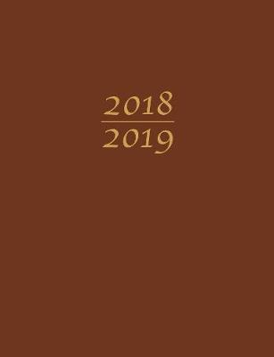 Large 2019 Planner Brown by Editors Of Thunder Bay Press image