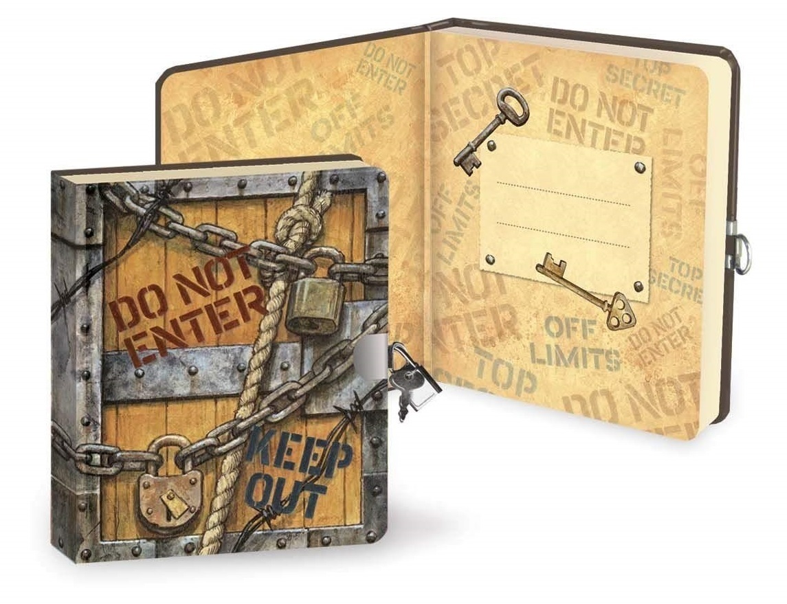 Buy PK Lockable Diary Keep Out at Mighty Ape Australia