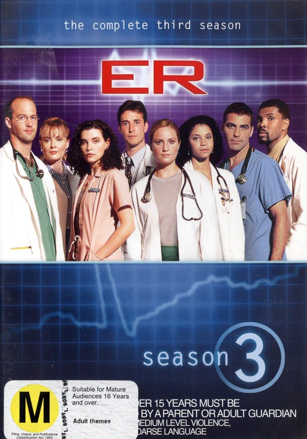 E.R. - The Complete 3rd Season (4 Disc Set) image