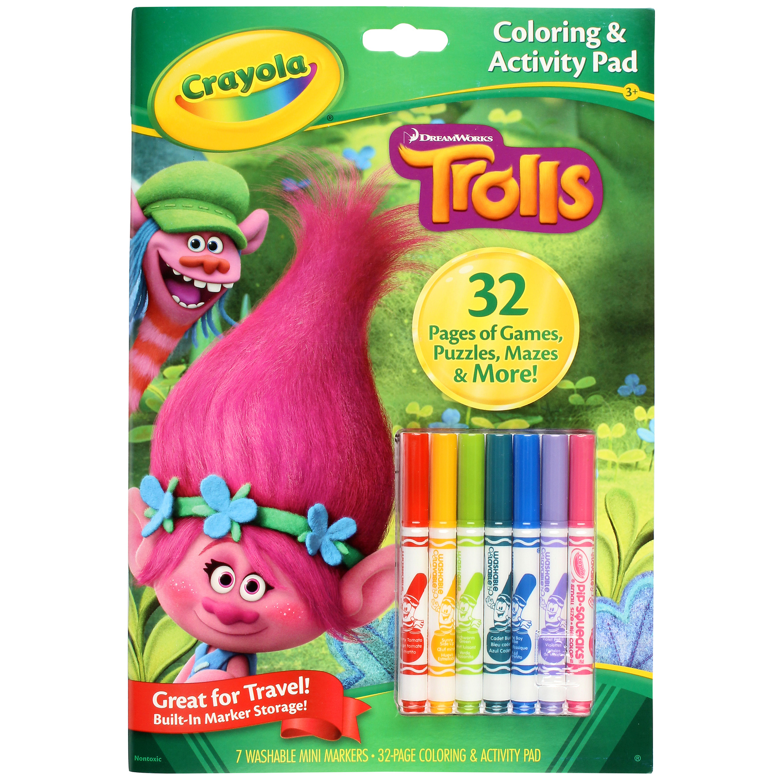 Buy Crayola Coloring and Activity Pad Trolls at Mighty Ape Australia