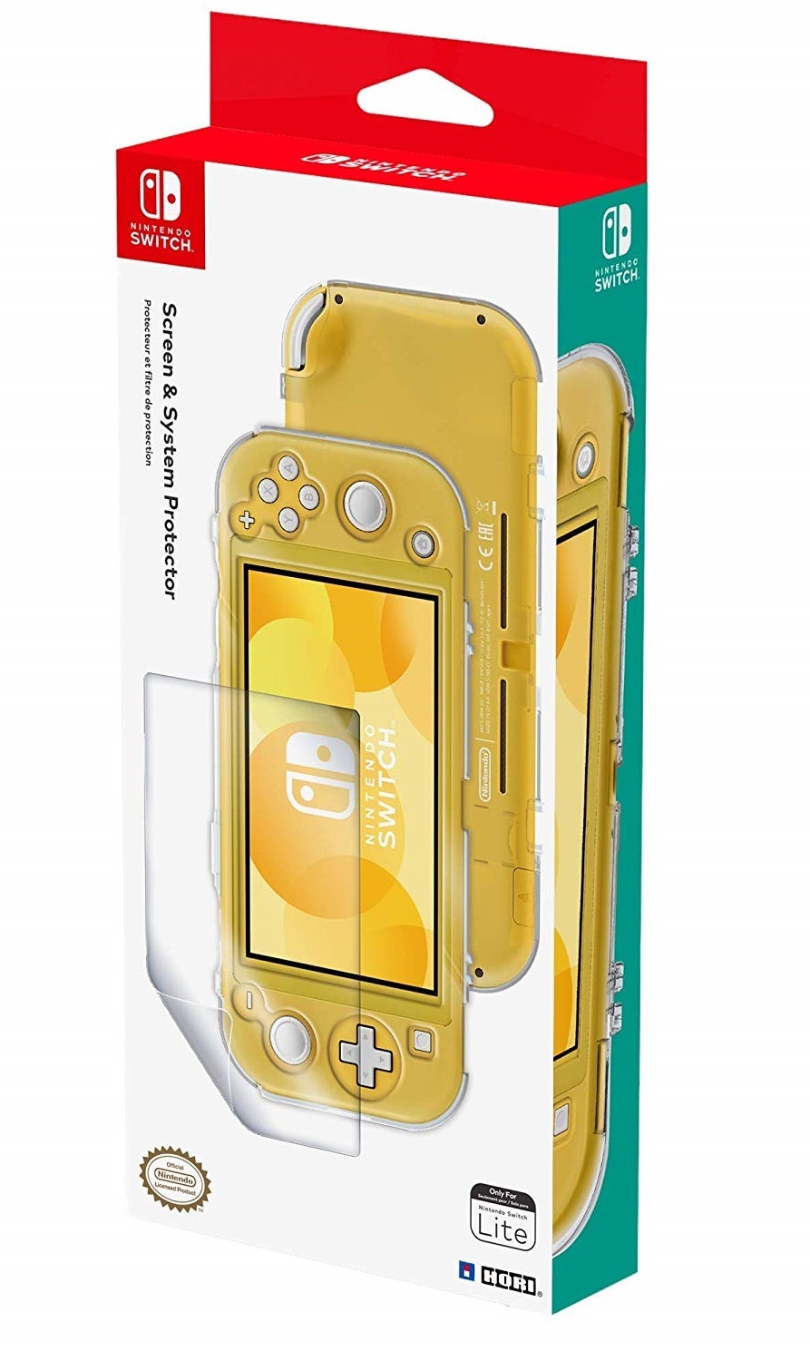 Switch Lite Screen & System Protector by Hori for Switch image