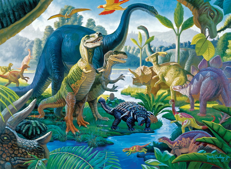 Ravensburger 100 Piece Jigsaw Puzzle - Land of Giants image