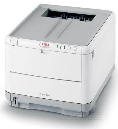 Oki C3400n Colour LED 20ppm 1200x600 Dpi Colour Laser Printer USB2 + Network image