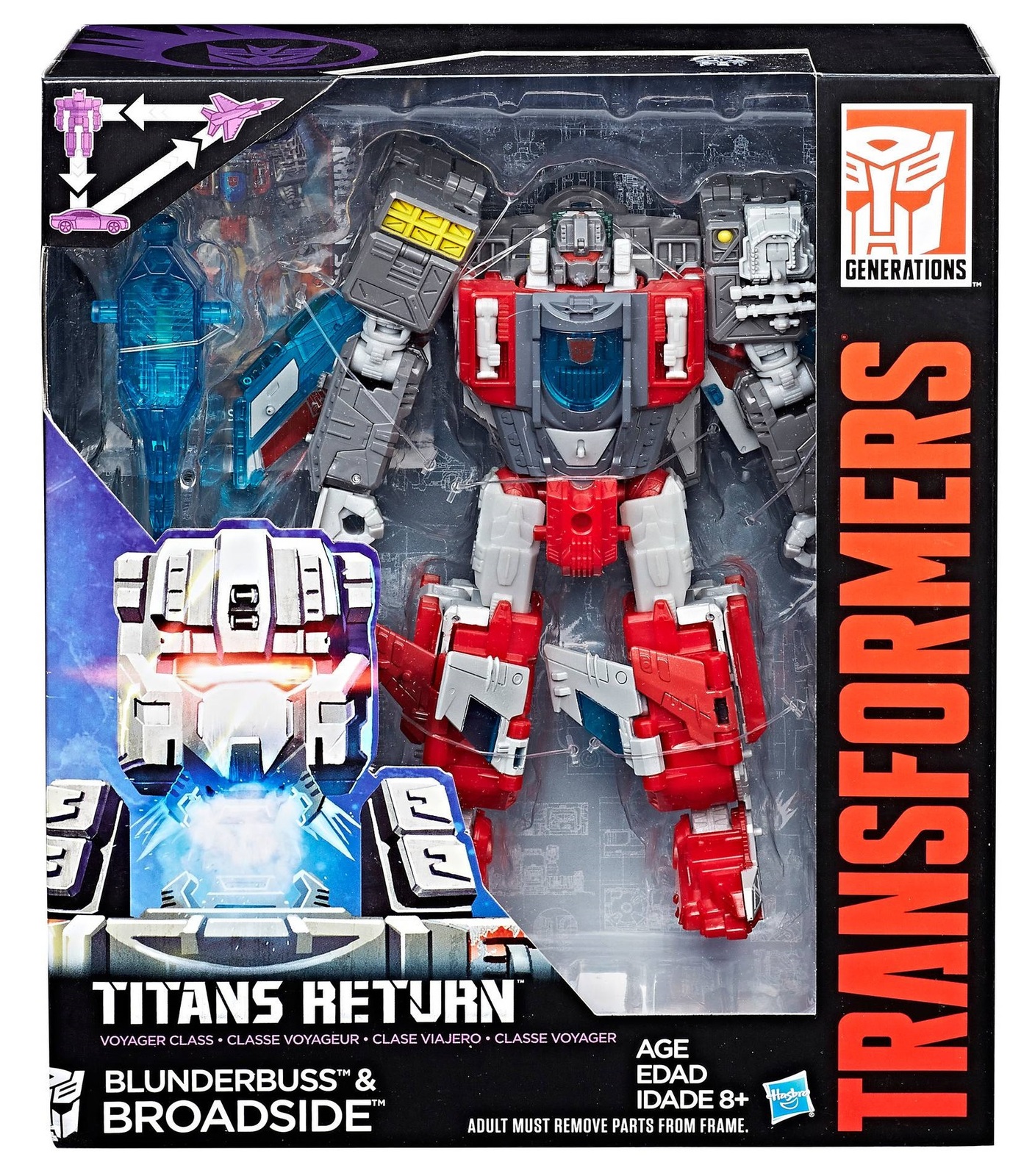 Transformers: Generations - Voyager - Broadside image