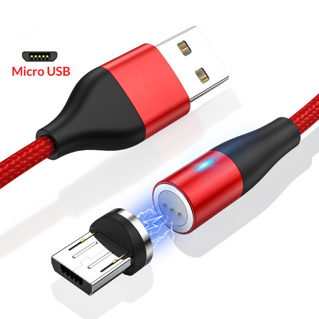 Magnetic USB Fast Charging Cable - Micro USB image