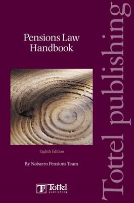 Pensions Law Handbook by Nabarro Nathanson image