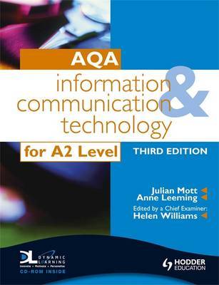 AQA Information and Communication Technology for A2 by Julian Mott image
