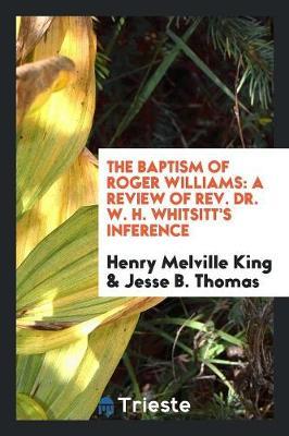 The Baptism of Roger Williams by Henry Melville King image