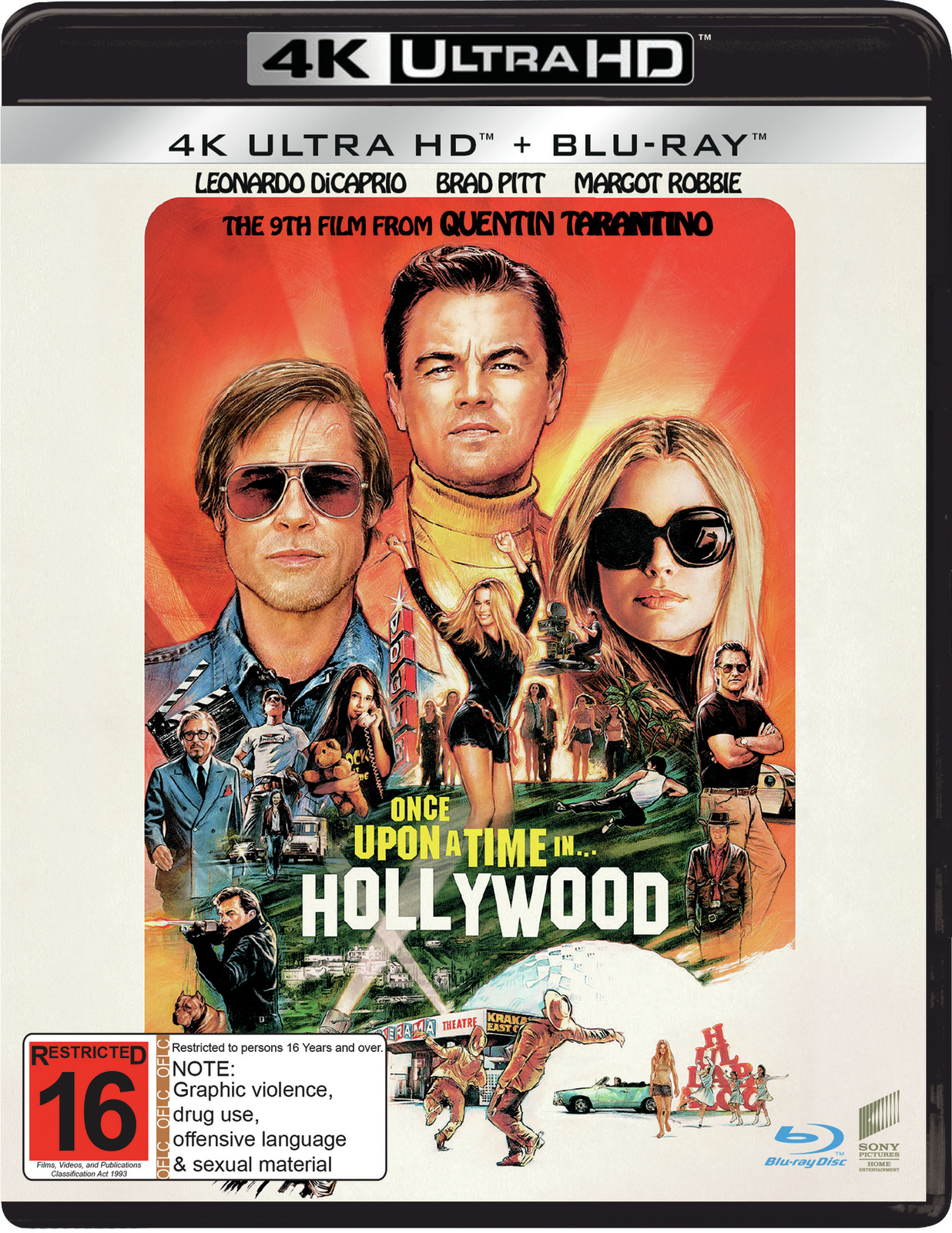 Once Upon a Time in Hollywood (4K UHD + Blu-ray) on UHD Blu-ray image