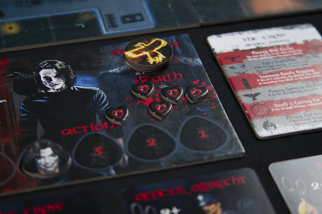 The Crow: Fire it Up - Board Game image