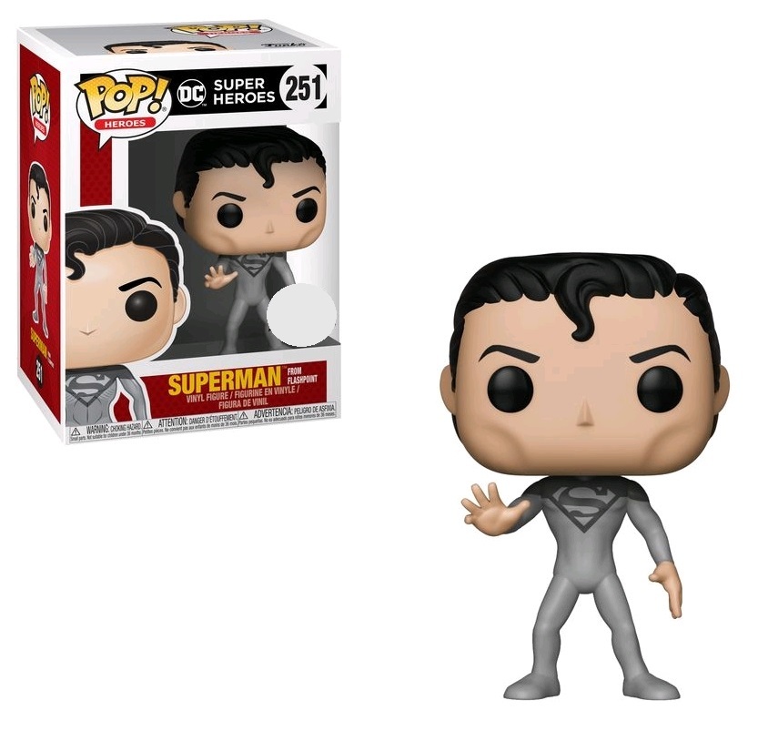DC Comics: Superman (Flashpoint) Pop! Vinyl Figure (with a chance for a Chase version!) image