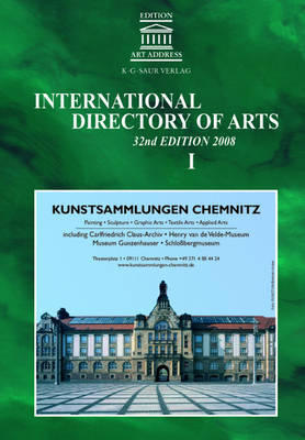 International Directory of Arts: 2008 image