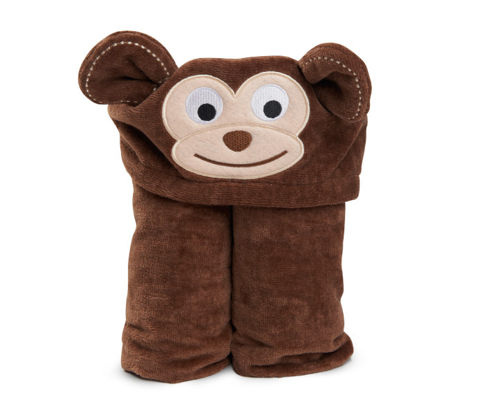 Kiddie Towels (Chocolate Monkey) image