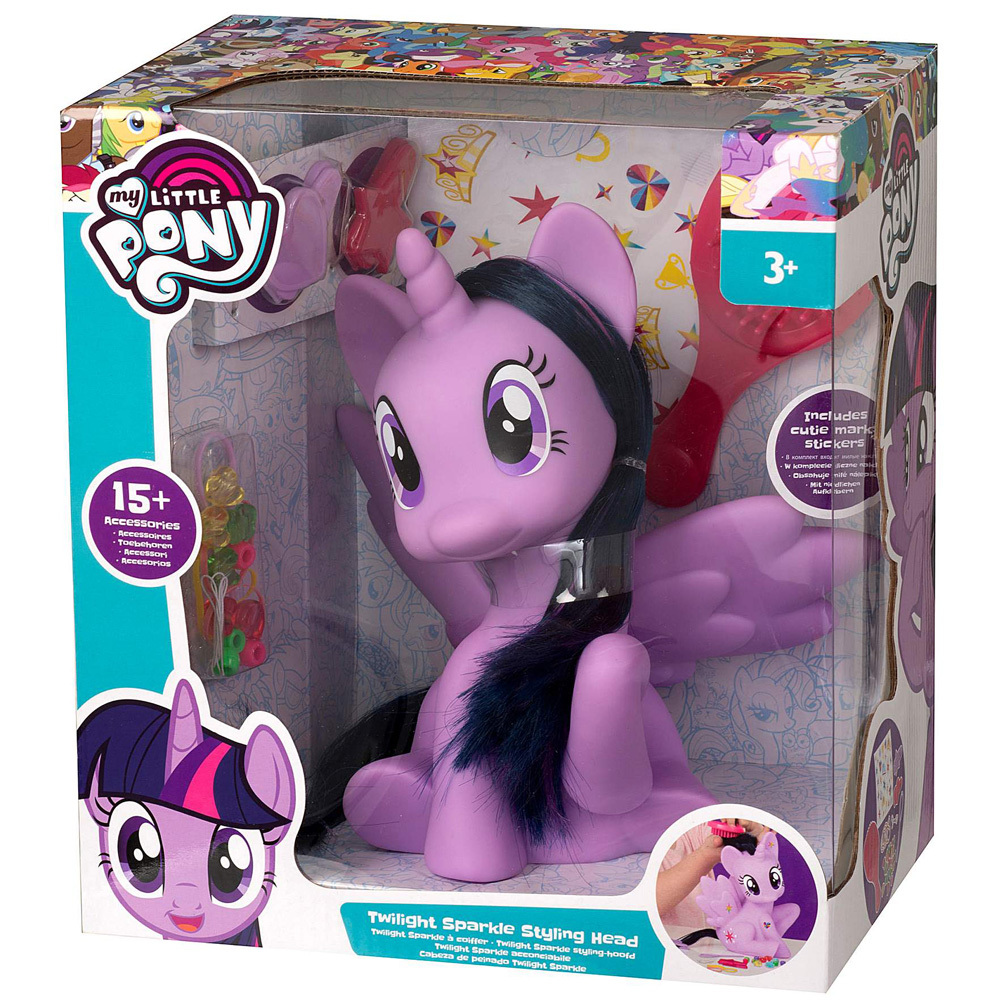 my little pony twilight sparkle styling head