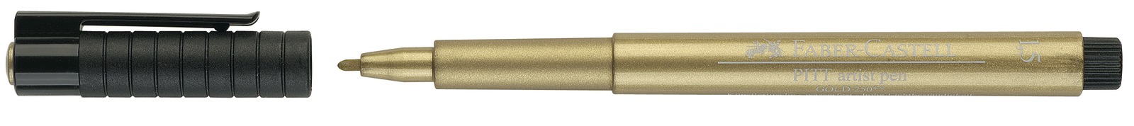 Faber-Castell: Pitt Artist Pens - Metallic Gold