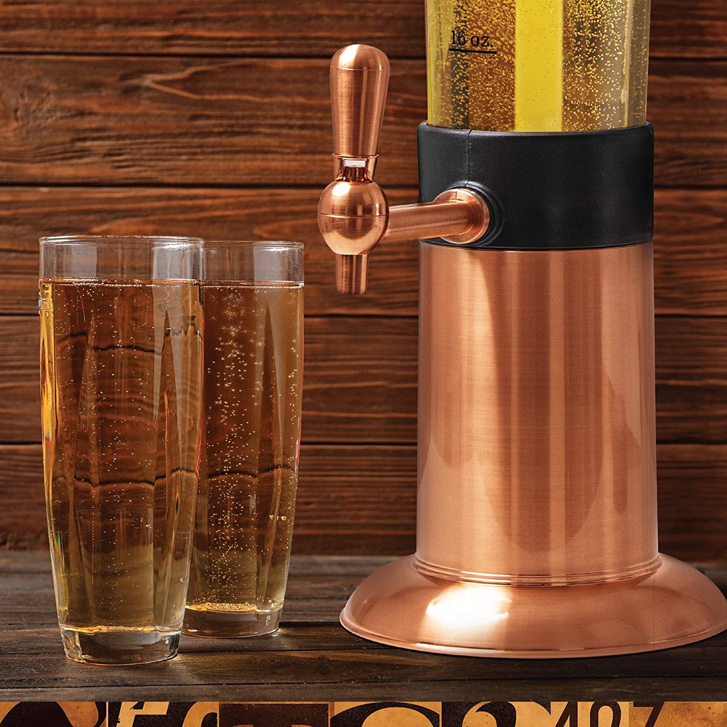 Refinery Beer & Beverage Tower at Mighty Ape NZ