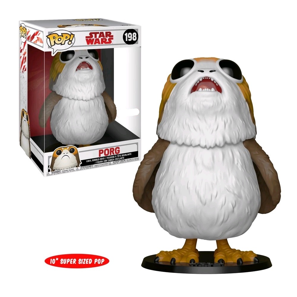 Star Wars - Porg 10" Super Sized Pop! Vinyl Figure image