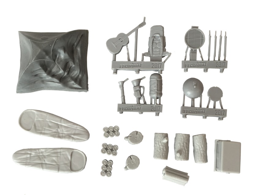 TTCombat: Tabletop Scenics - Camping Accessories image