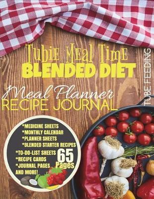Tubie Meal Time Recipe Journal by Petty Colors image